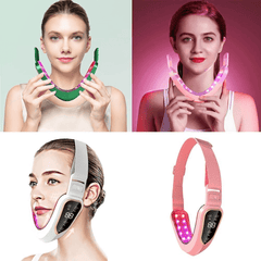 LED Photon Therapy Facial Slimming Massager Facial Lifting Device - VirtuousWares:Global