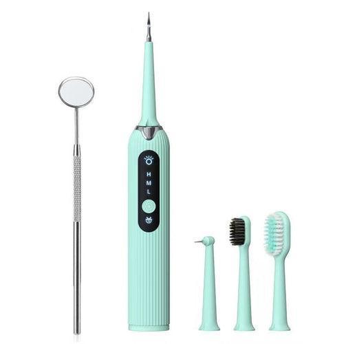 LED Sonic Electric Toothbrush Dental Scaler Teeth Whitening USB - VirtuousWares:Global