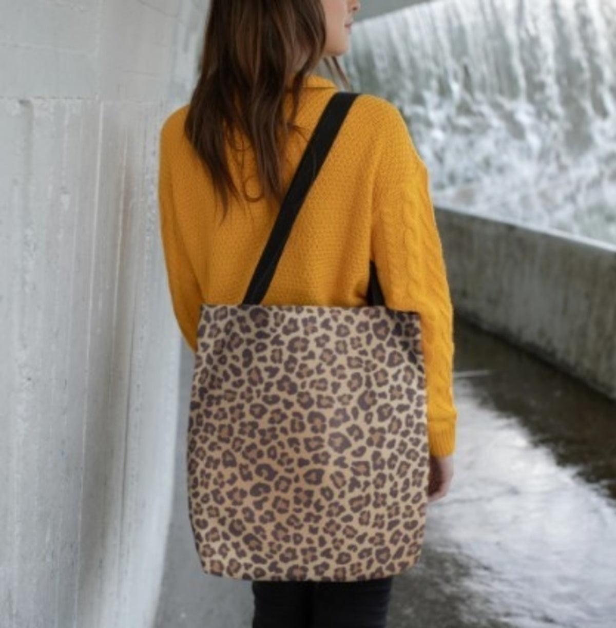 Leopard Print Animal Tote Bag - VirtuousWares:Global