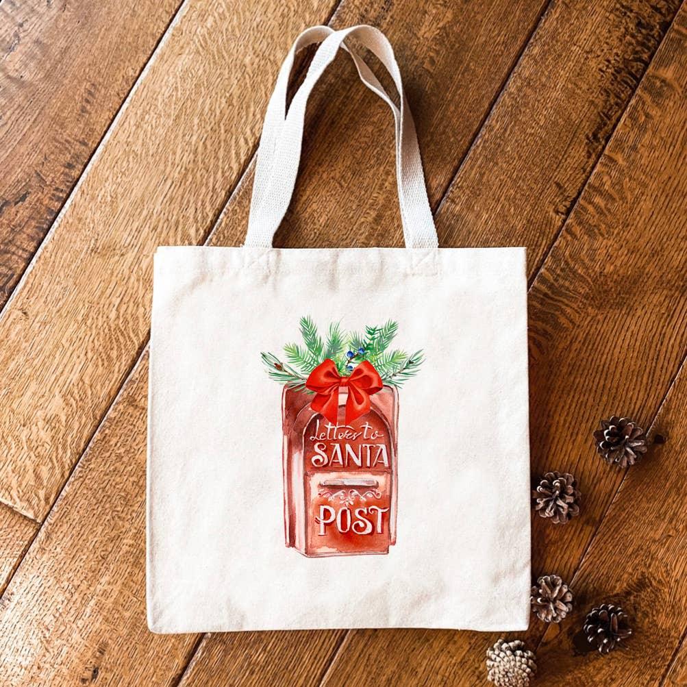 Letters to Santa Mailbox - Canvas Tote Bag - VirtuousWares:Global