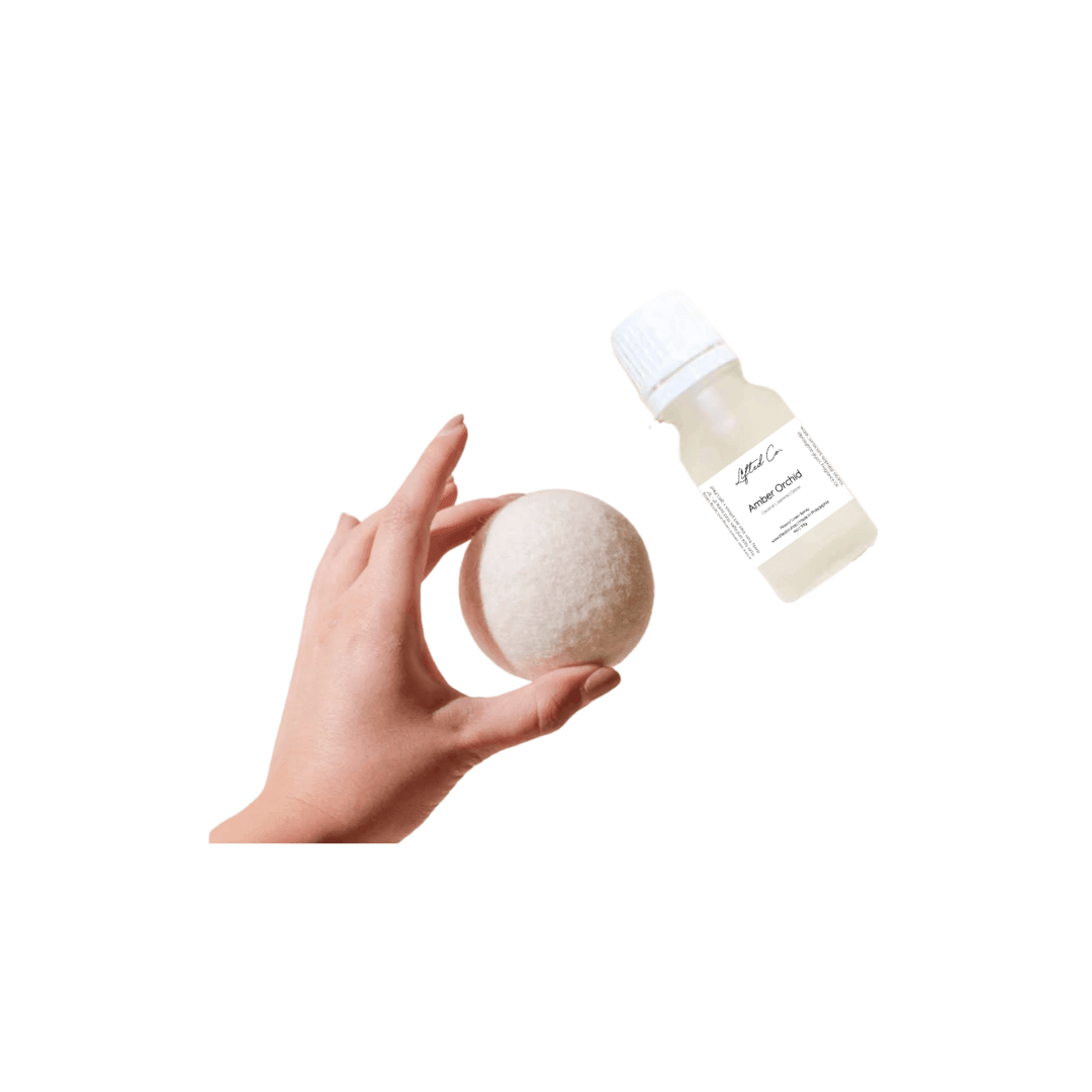 Lifted Co. Wool Dryer Ball + Fragrance Oil - VirtuousWares:Global