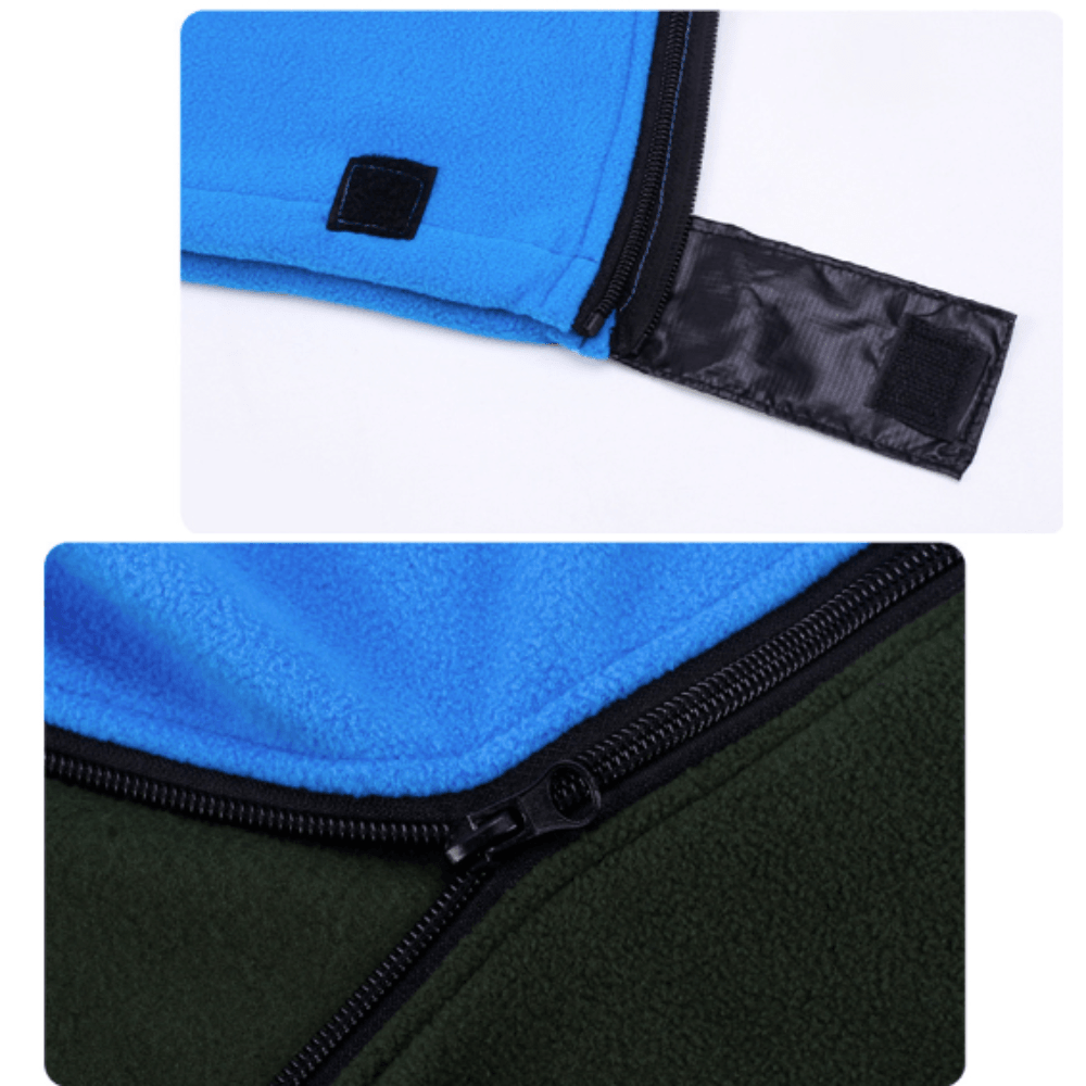 Lightweight Polar Fleece Camping Sleeping Bag - VirtuousWares:Global