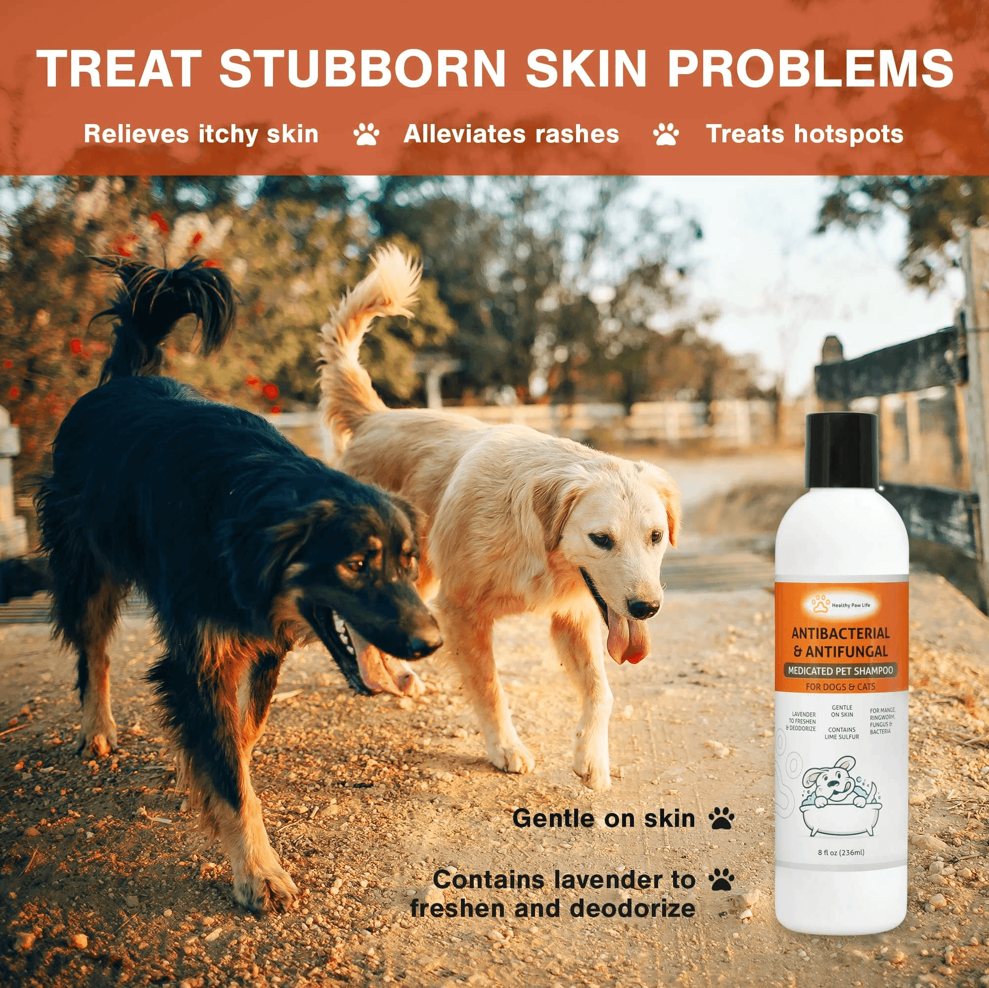 Lime Sulfur Pet Shampoo Pet Care and Veterinary Solution Safe for Pet - VirtuousWares:Global