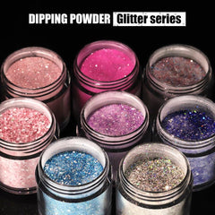 Limegirl Dip Powder Nail Set Starter 32 Colors/4 Piece Set Glitter - VirtuousWares:Global