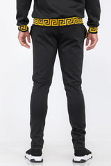 Lion Head Embroidery Status Track Pant - VirtuousWares:Global