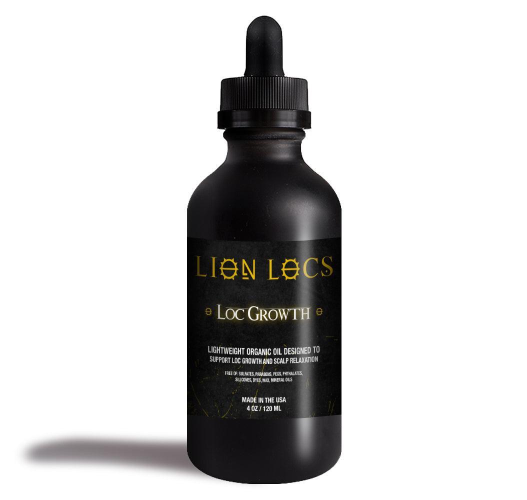 Lion Locs Growth Oil & Scalp Relaxer | Light Styling Moisturizer - VirtuousWares:Global