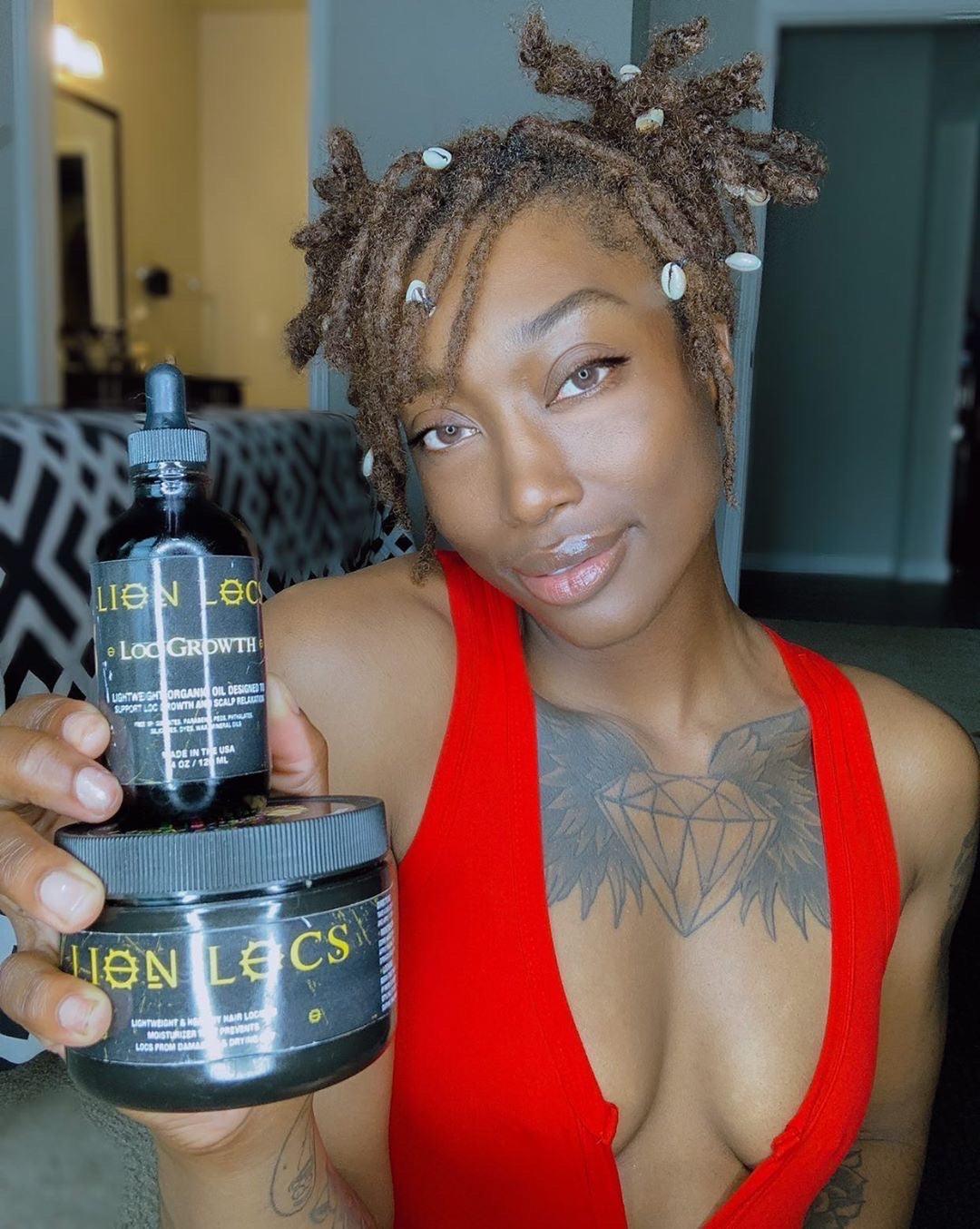 Lion Locs Growth Oil & Scalp Relaxer | Light Styling Moisturizer - VirtuousWares:Global