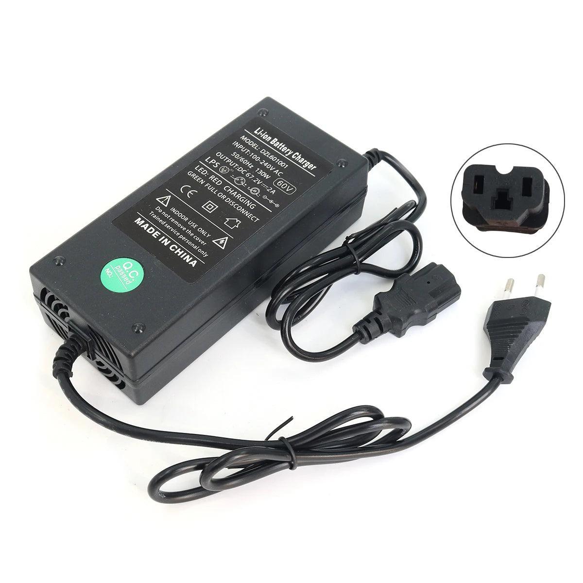 Lithium Battery Electric Car Charger 48V 60V Electric Car Lithium Ion - VirtuousWares:Global