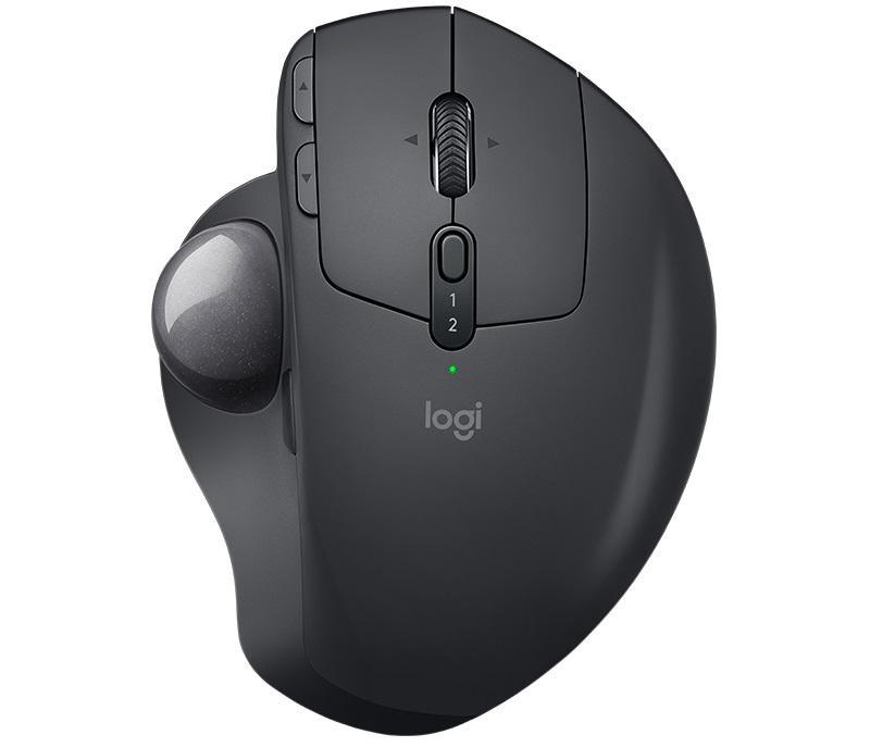 Logitech MX Ergo Wireless Bluetooth Trackball Mouse Customized Comfort - VirtuousWares:Global