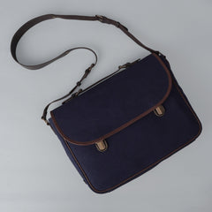 London Canvas Briefcase - VirtuousWares:Global