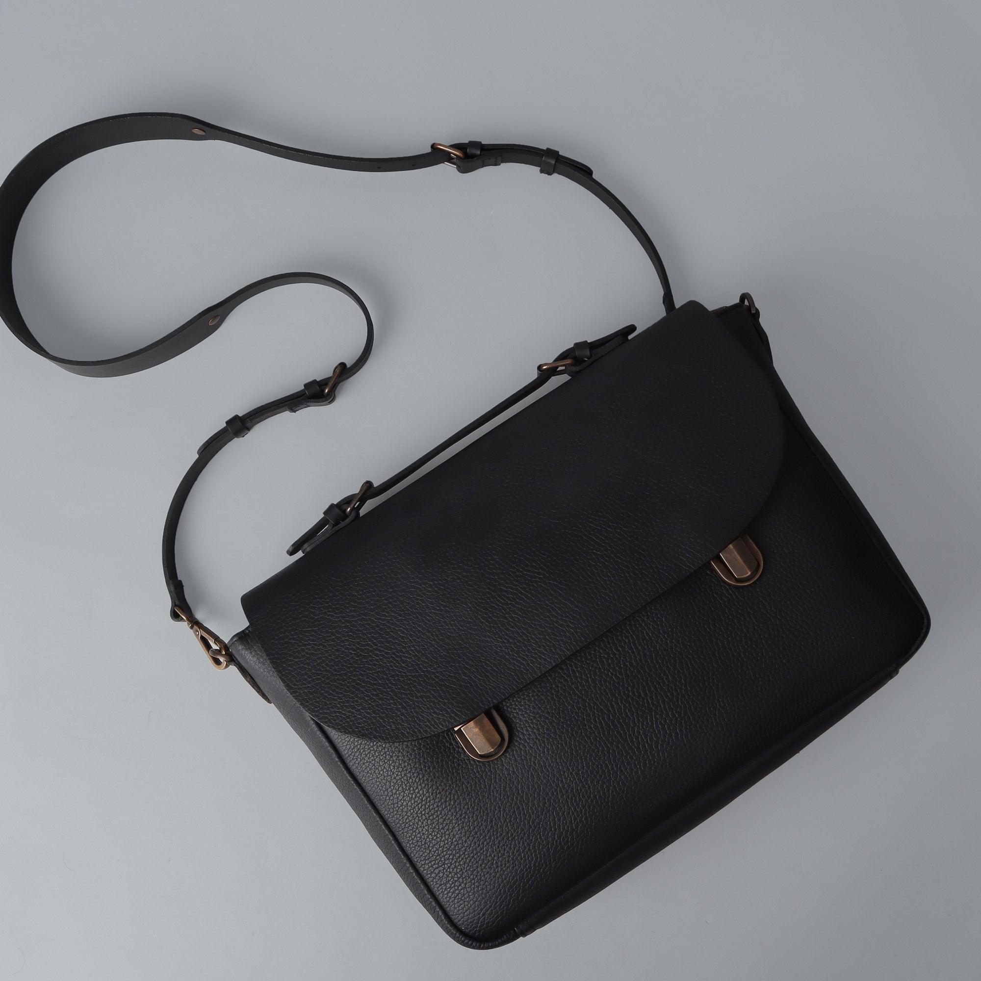 London Leather Briefcase - VirtuousWares:Global