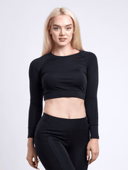 Long-Sleeve Crop Top - VirtuousWares:Global