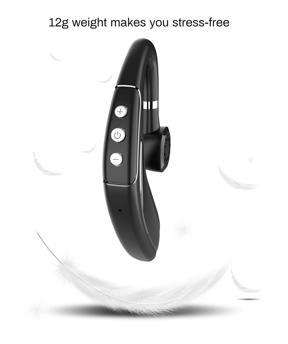 Long Standby Handsfree Wireless Bluetooth 5.0 Headset - VirtuousWares:Global