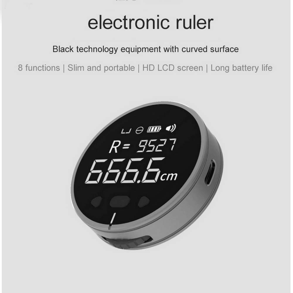 Long Standby HD LCD Screen Electronic Ruler Distance Meter - VirtuousWares:Global