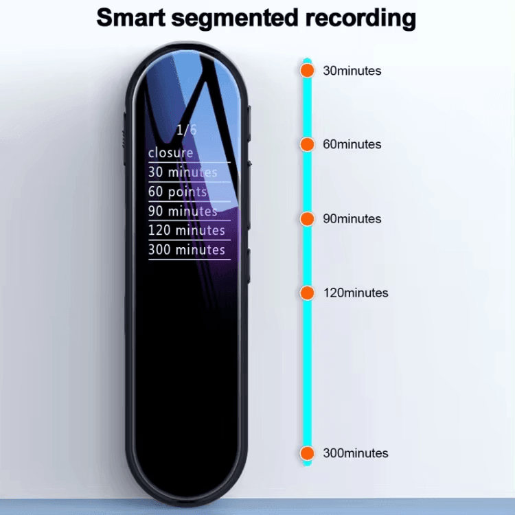Long Standby Timer Voice Recorder HD Noise Canceling Recording Device - VirtuousWares:Global