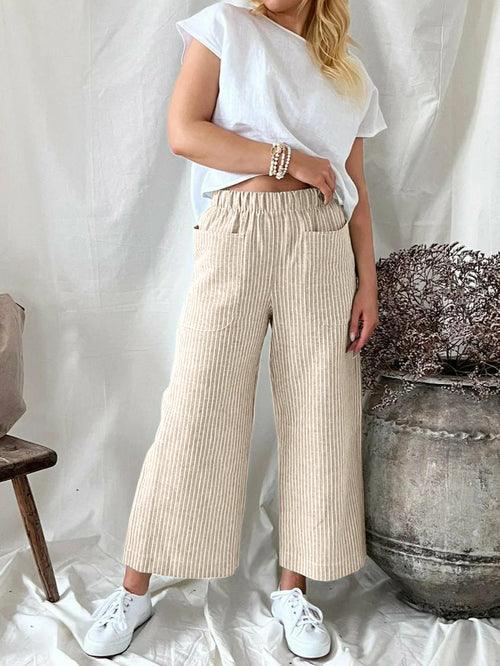 Loose Fashion Casual Straight Leg Pants for Women - VirtuousWares:Global