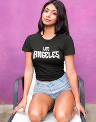 Los Angeles Women's Crop Top - VirtuousWares:Global