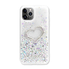 Love Heart Crystal Shiny Glitter Sparkling Jewel Case Cover for iPhone - VirtuousWares:Global