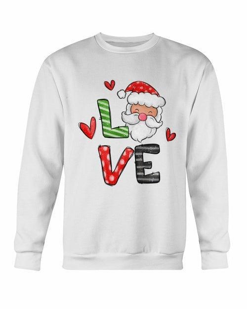 Love Santa Christmas Sweatshirt - VirtuousWares:Global