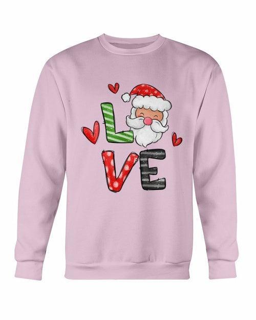 Love Santa Christmas Sweatshirt - VirtuousWares:Global