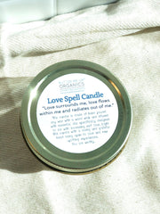 Love Spell / Intention Candle/ Ritual Candle / Love and Light / Rose - VirtuousWares:Global