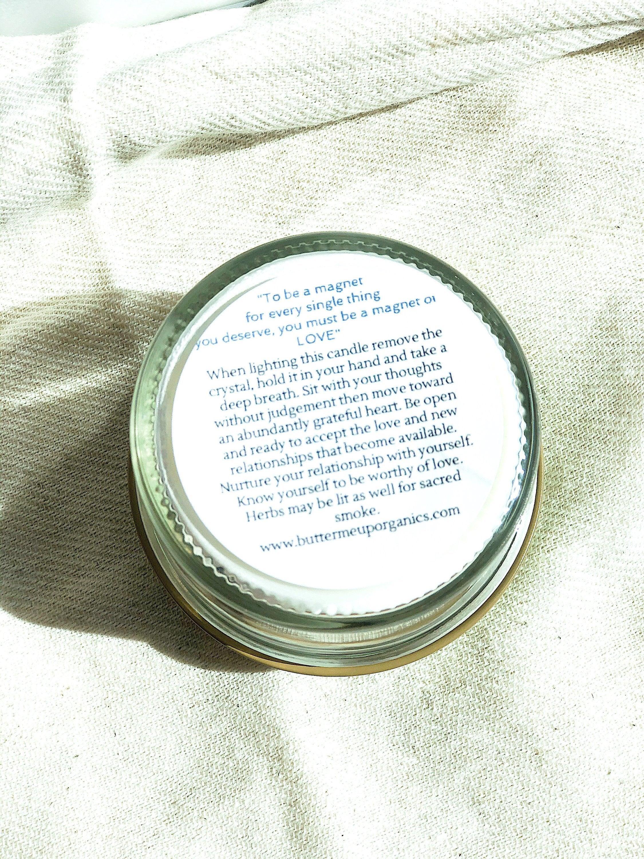 Love Spell / Intention Candle/ Ritual Candle / Love and Light / Rose - VirtuousWares:Global