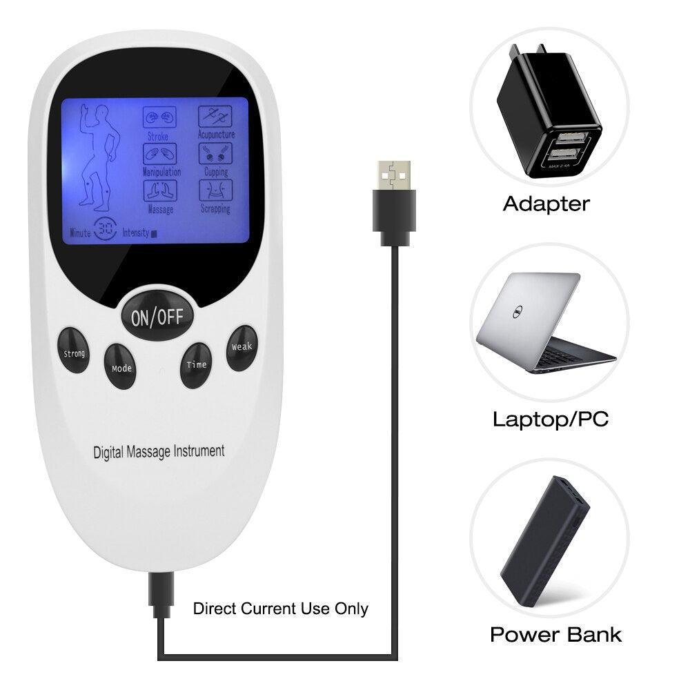 Low Frequency Eletric EMS Compex Muscle Massage Stimulator Tens - VirtuousWares:Global