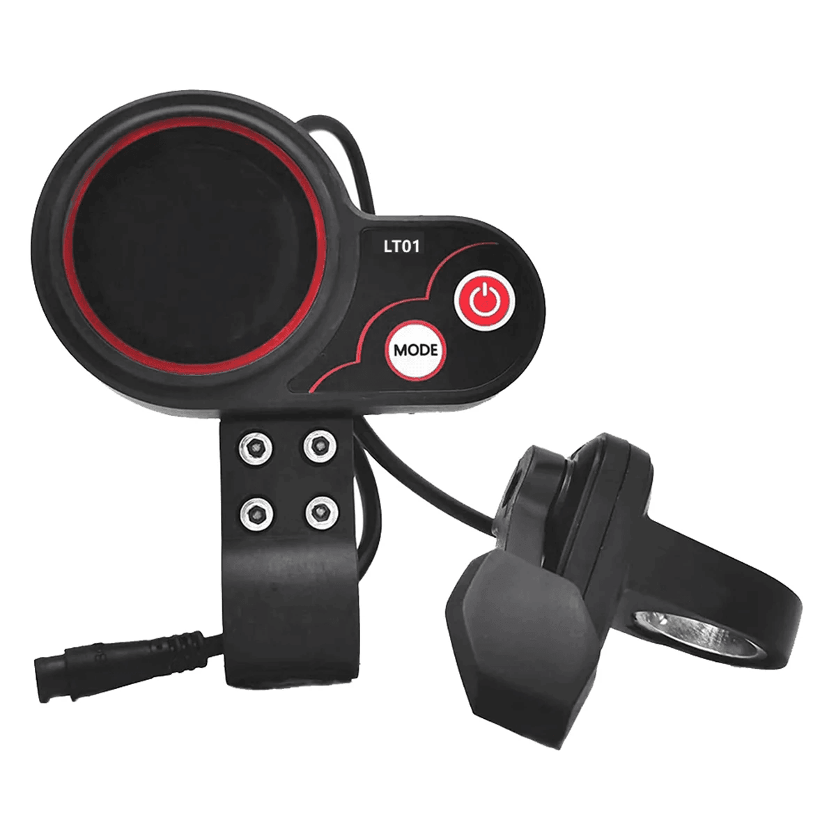 LT01 Display Thumb Throttle+Ignition Lock Key for Kaabo Mantis 8/10 - VirtuousWares:Global