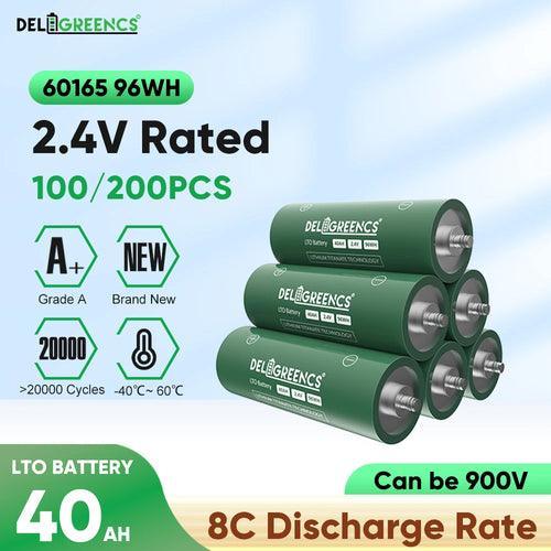 LTO 40AH Power Bank GradeA+ Batteries 60165 Brand New Lithium - VirtuousWares:Global