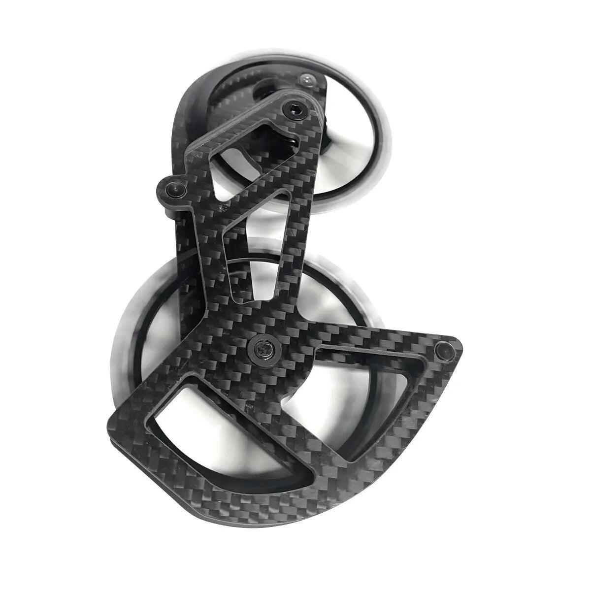 LTWOO Bicycle Ceramic Bearing Speed Carbon Fiber Pulley Wheel Rear - VirtuousWares:Global