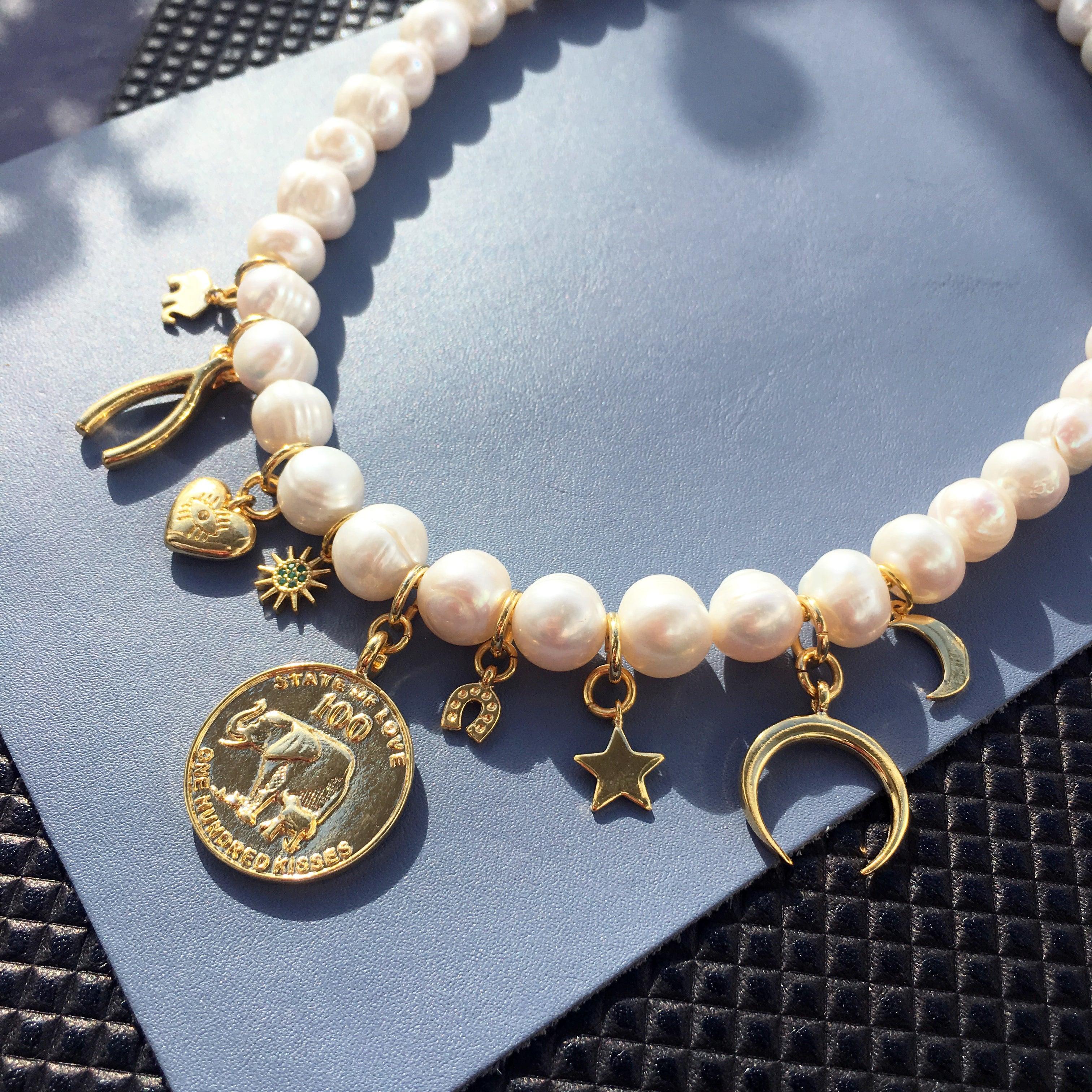 Lucky Charm Pearl Necklace - VirtuousWares:Global