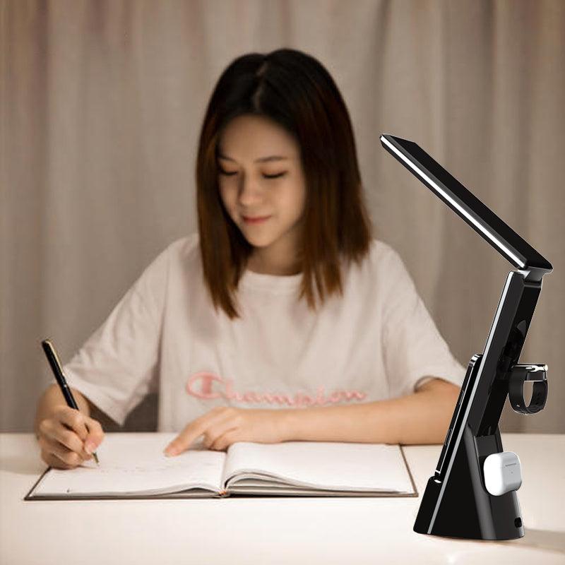 Lumi-Mini - 7 in 1 Multifunctional LED Desk Lamp with wireless charger - VirtuousWares:Global