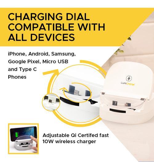 Lumicharge-UD- iPhone 15,14, 13,12, X and Android Charger-Adjustable - VirtuousWares:Global