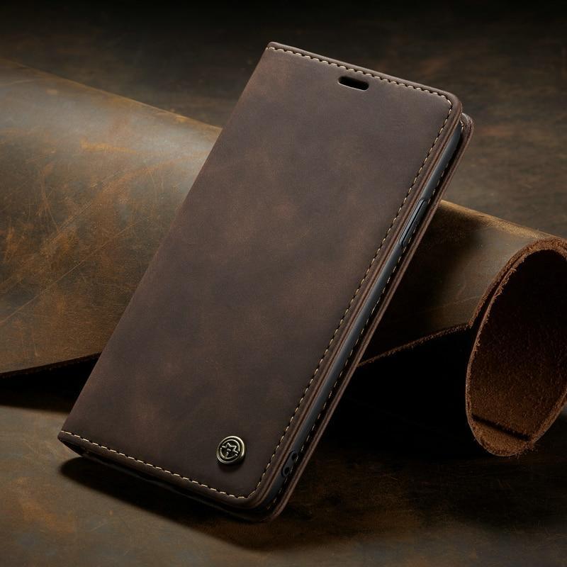Luxury Magnetic Flip Wallet Case for iPhone 7, 8, X, 11, 12, 13 - VirtuousWares:Global