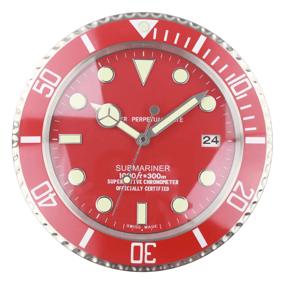 Luxury Metal Watches Art Clock Modern Decorations Wall Clock - VirtuousWares:Global