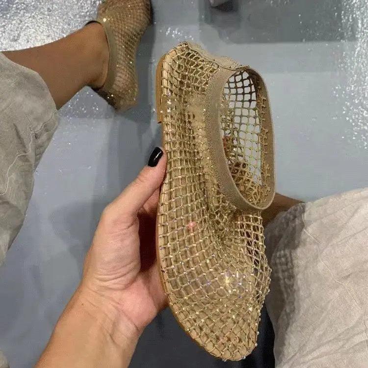 Luxury Round Toe Flat Bottom Sandals - Sexikinis Swim - VirtuousWares:Global