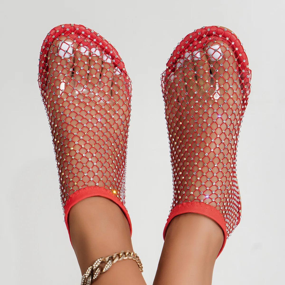 Luxury Round Toe Flat Bottom Sandals - Sexikinis Swim - VirtuousWares:Global
