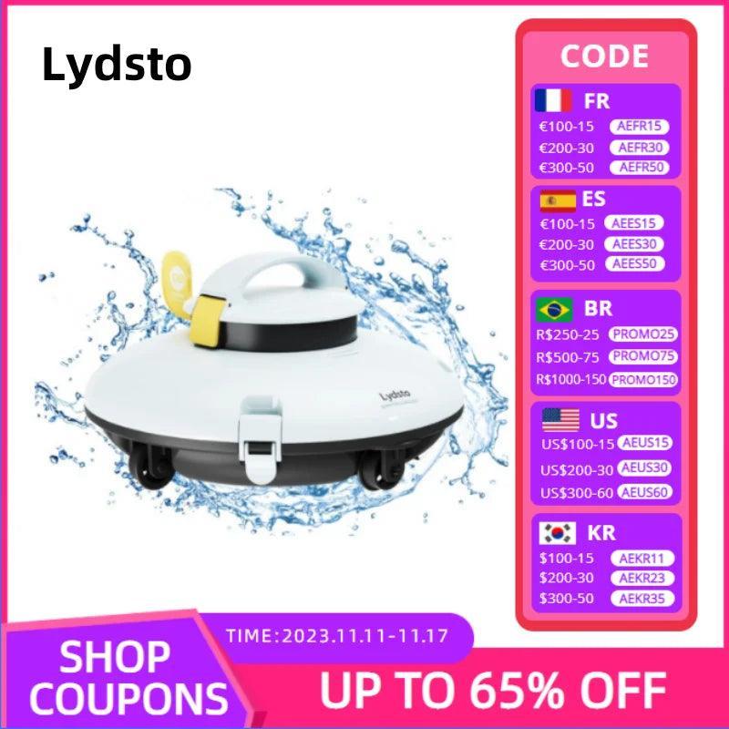 Lydsto Cordless Robotic Pool Cleaner Automatic Swimming Pool Vacuum - VirtuousWares:Global