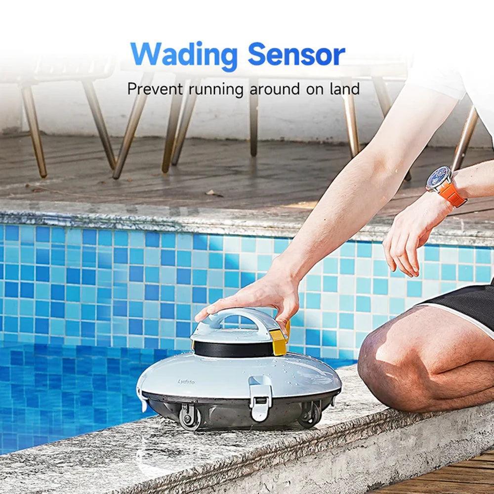 Lydsto Cordless Robotic Pool Cleaner Automatic Swimming Pool Vacuum - VirtuousWares:Global