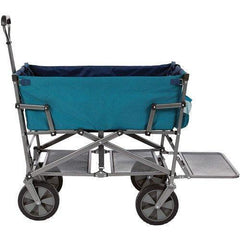 Mac Sports Heavy Duty Steel Double Decker Collapsible Yard Cart Wagon - VirtuousWares:Global