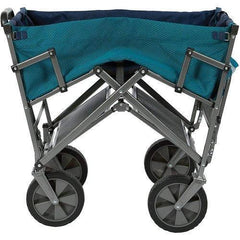 Mac Sports Heavy Duty Steel Double Decker Collapsible Yard Cart Wagon - VirtuousWares:Global