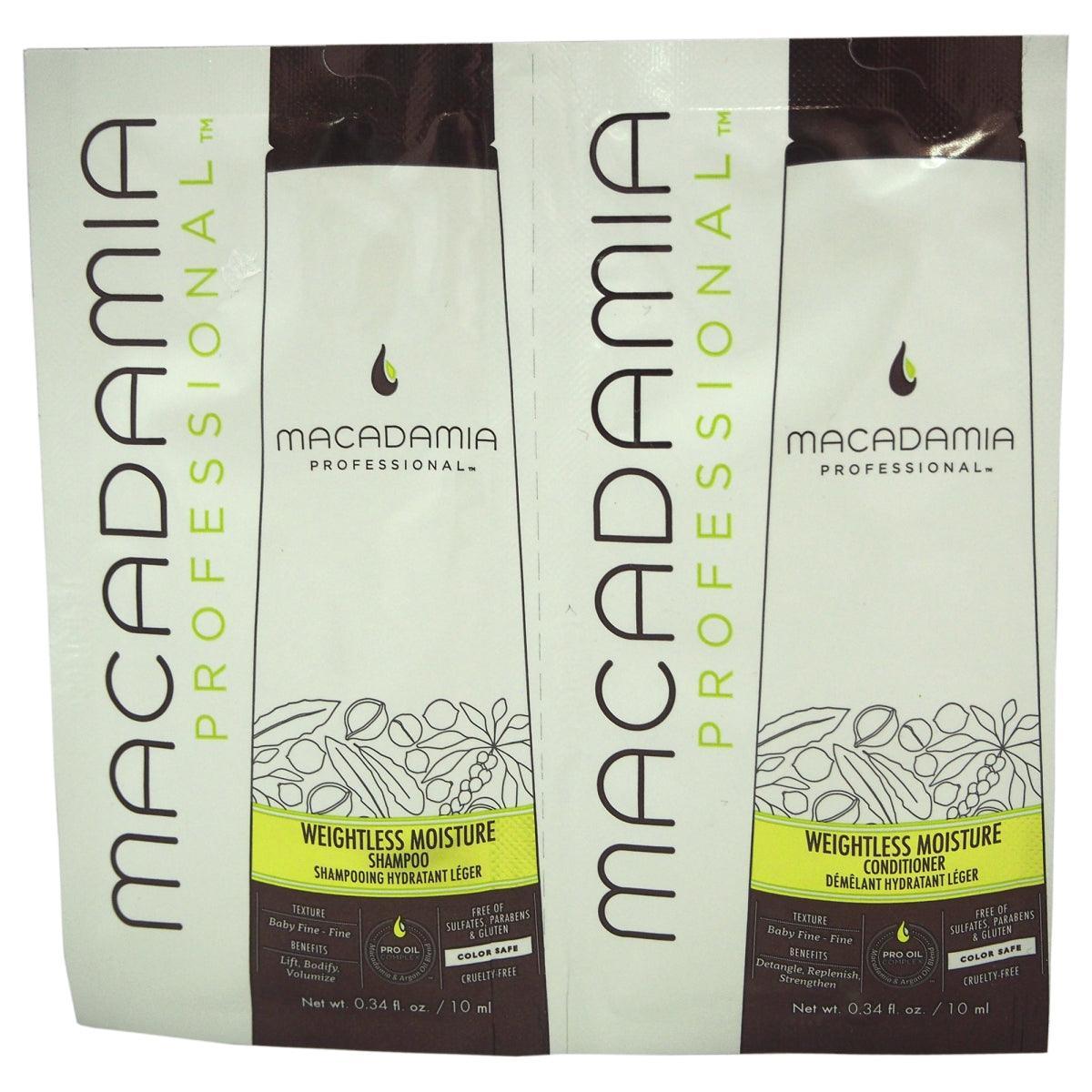 Macadamia U-HC-10688 2 x 0.34 oz Unisex Professional Weightless Moistu - VirtuousWares:Global