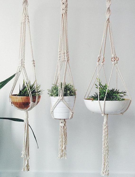 Macrame Plant Hanger - VirtuousWares:Global