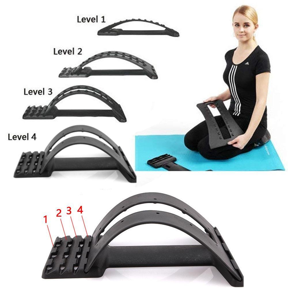 Magic Back Stretcher Lumbar Support Massage Device For Upper And Lower - VirtuousWares:Global