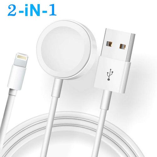 Magnetic Charger 2 in 1 USB Cable For Apple Watch iWatch & - VirtuousWares:Global