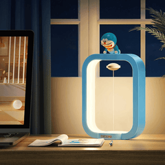 Magnetic Suspension Doraemon Desk Lamp Night Light Bright Adjustable - VirtuousWares:Global