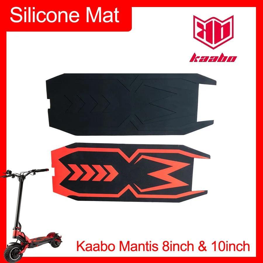 Mantis Silicone Mat Red Black Deck Pedal Cover For 10inch 8inch Kaabo - VirtuousWares:Global