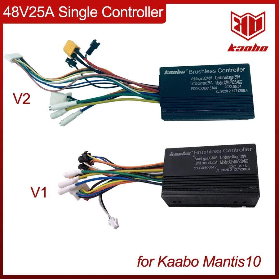 Mantis10 48V25A Sine Wave Brushless Controller 800W Hall Motor Kaabo - VirtuousWares:Global