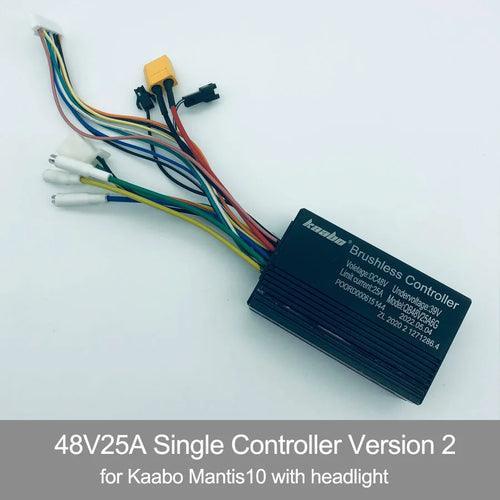 Mantis10 48V25A Sine Wave Brushless Controller 800W Hall Motor Kaabo - VirtuousWares:Global