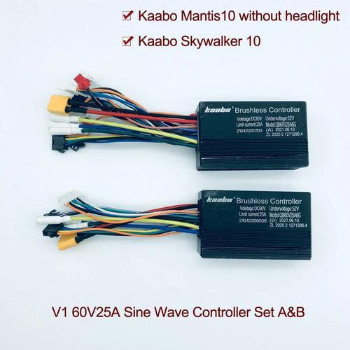 Mantis10 60V25A Controller Sine Wave 1000W*2 Hall Motor Kaabo Mantis - VirtuousWares:Global